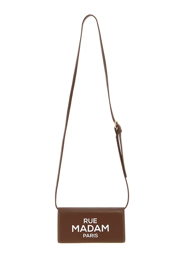 "Icon Case marrón" bolso cartera Rue Madam - 42gradoslatitudnorte