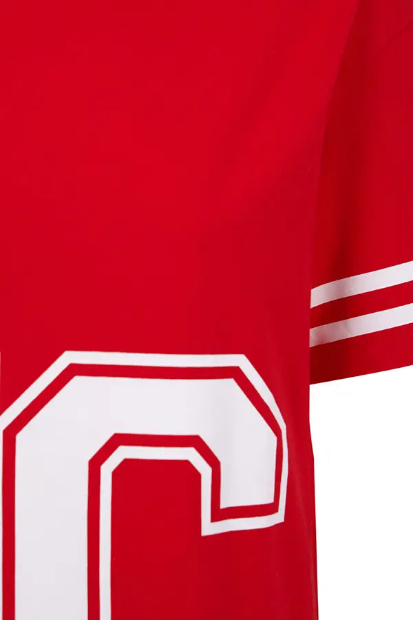 "LC roja" camiseta Le Cruel - 42gradoslatitudnorte