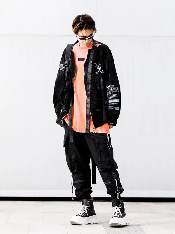 "Catlar negro" pantalón unisex MWM - 42gradoslatitudnorte
