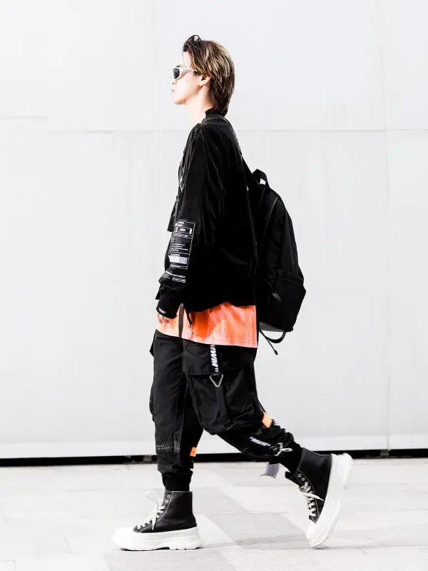 "Catlar negro" pantalón unisex MWM - 42gradoslatitudnorte