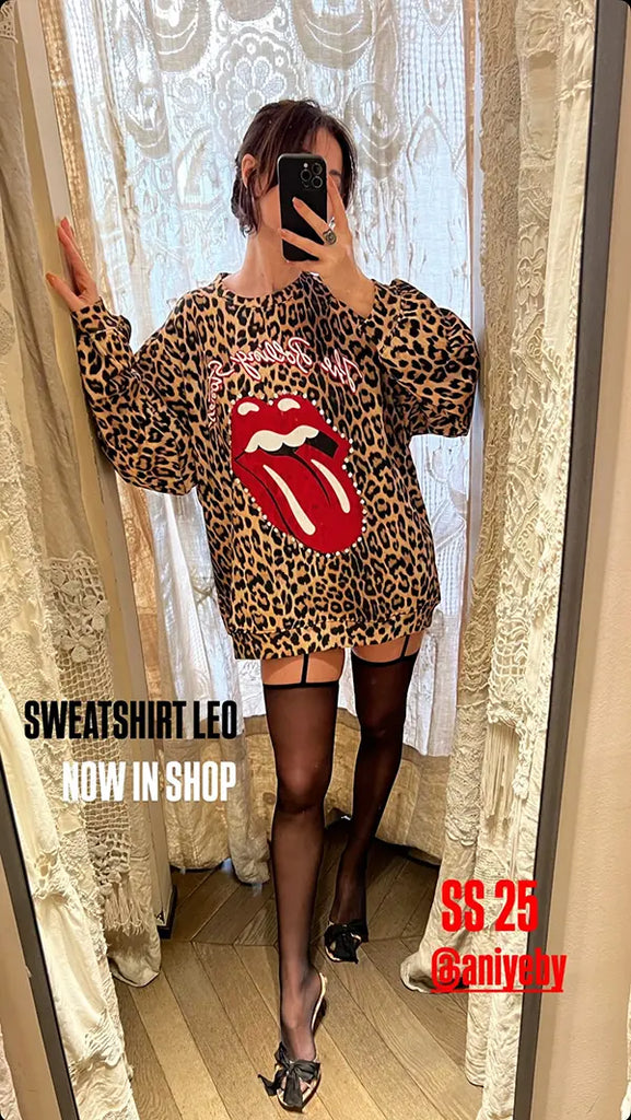 "Leopard" sudadera Aniye BY - 42gradoslatitudnorte