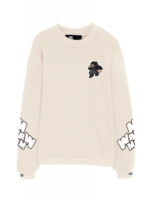 "Hedonism beige" sudadera unisex MWM - 42gradoslatitudnorte